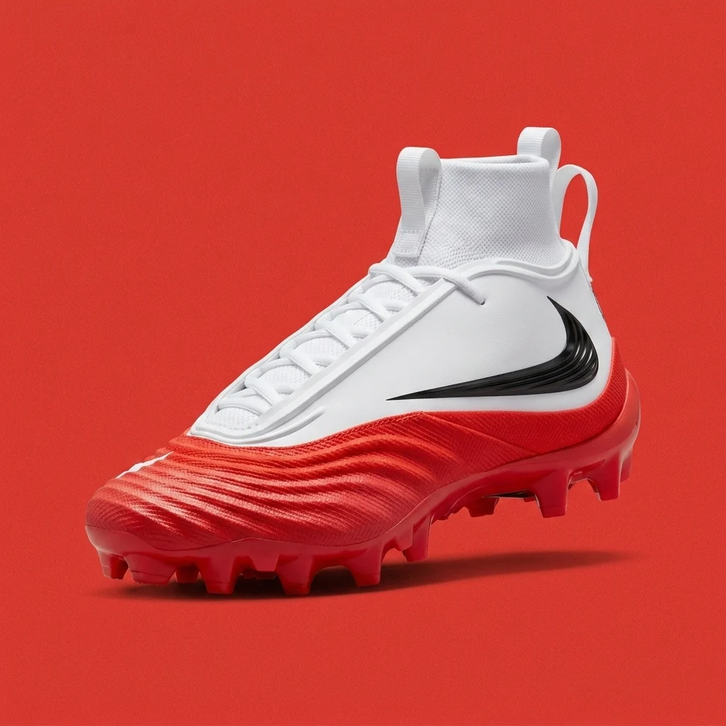 Nike Alpha Menace 5 Pro White University Red