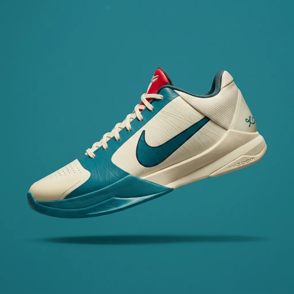 Caitlin Clark Nike Kobe 5 Protro Coconut Milk Bright Spruce