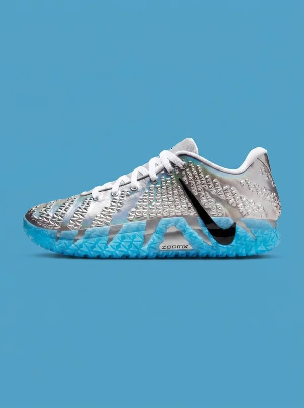 Jurassic Park Nike Ja 3 Metallic Silver