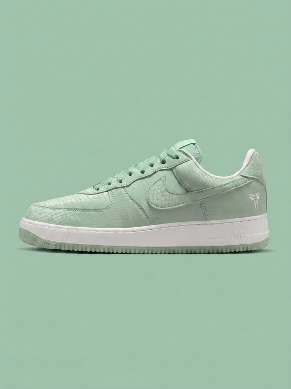 Nike Kobe Air Force 1 Low Steam Green White