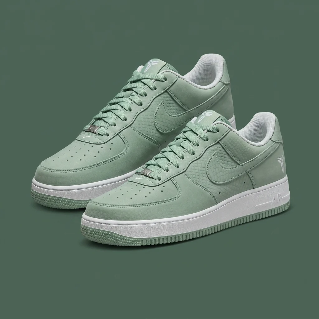 Nike Kobe Air Force 1 Low Steam / Summit White