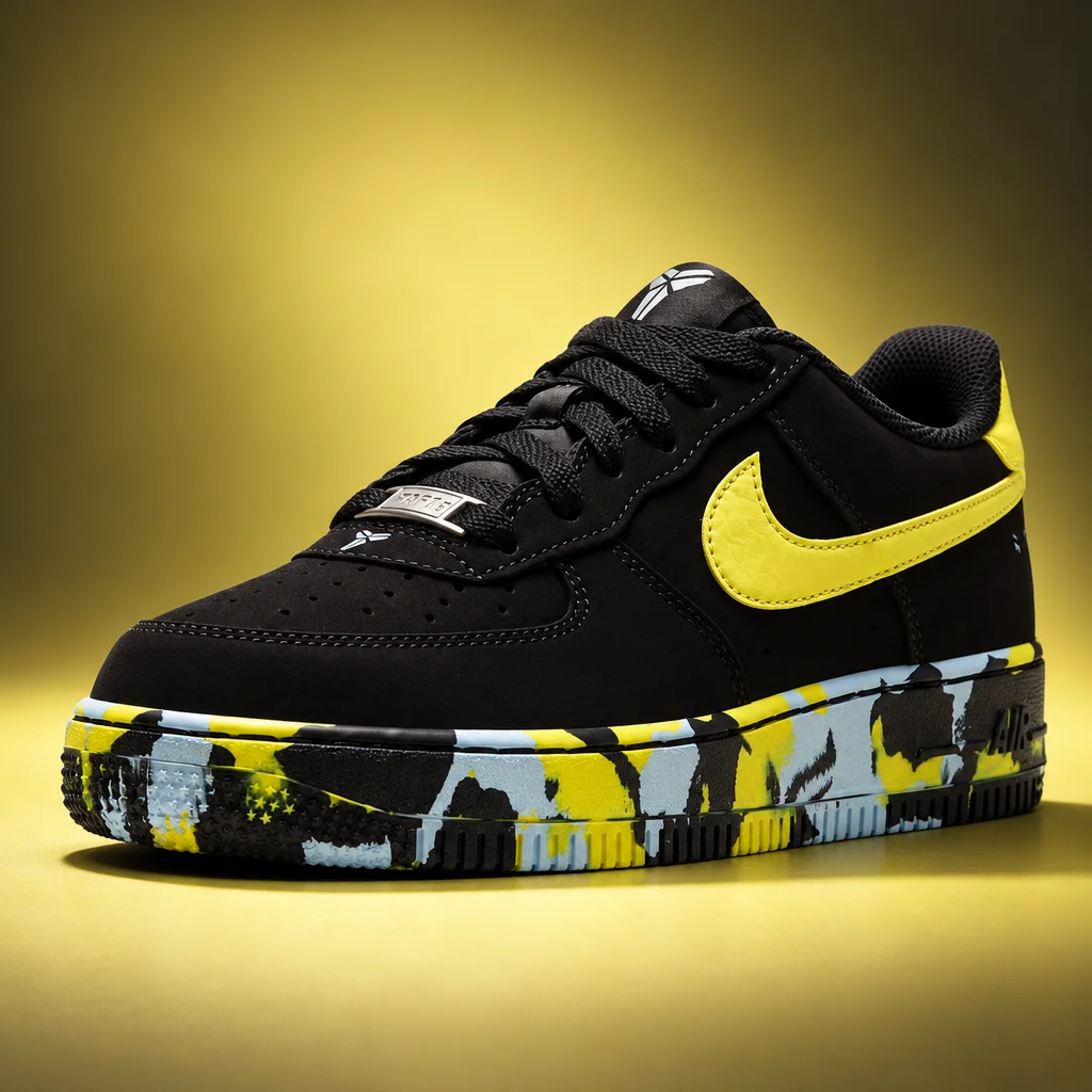 Kobe Bryant Nike Air Force 1 Low GS 5 Rings