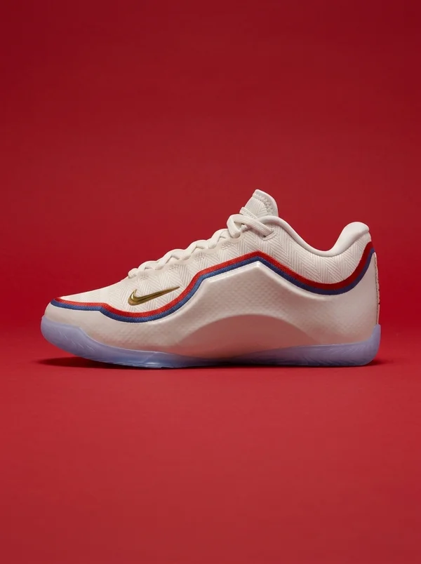 Nike LeBron XXIII Grade School White/Gold/Red