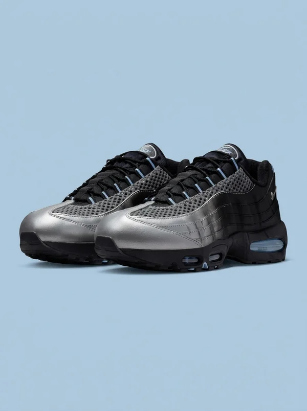 Palace Nike Air Max 95 Black / Silver / Blue