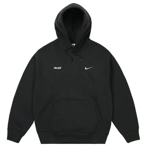 Palace Nike Font Swoosh Hood Black
