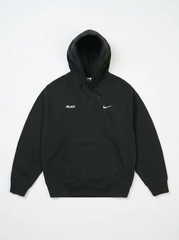Palace Nike Font Swoosh Hood Black