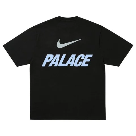 Palace Nike Font Swoosh T-Shirt Black