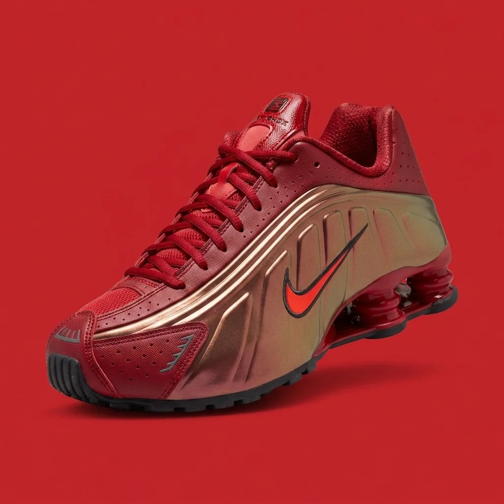 Nike Shox R4 Team Crimson / Black
