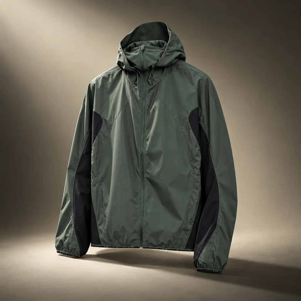 Nike Tech Helios Sun Shell Jacket - Camo Green, Newsprint & Black