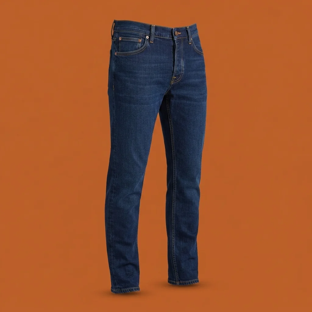 Nudie Jeans Navy Grim Tim Jeans