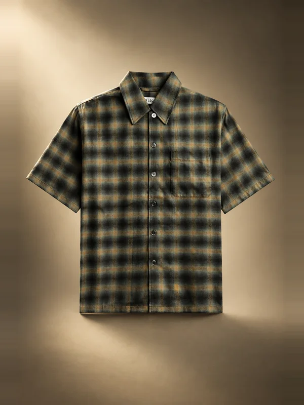 Our Legacy Every Short Sleeve Shirt - Yukon Check Woolton
