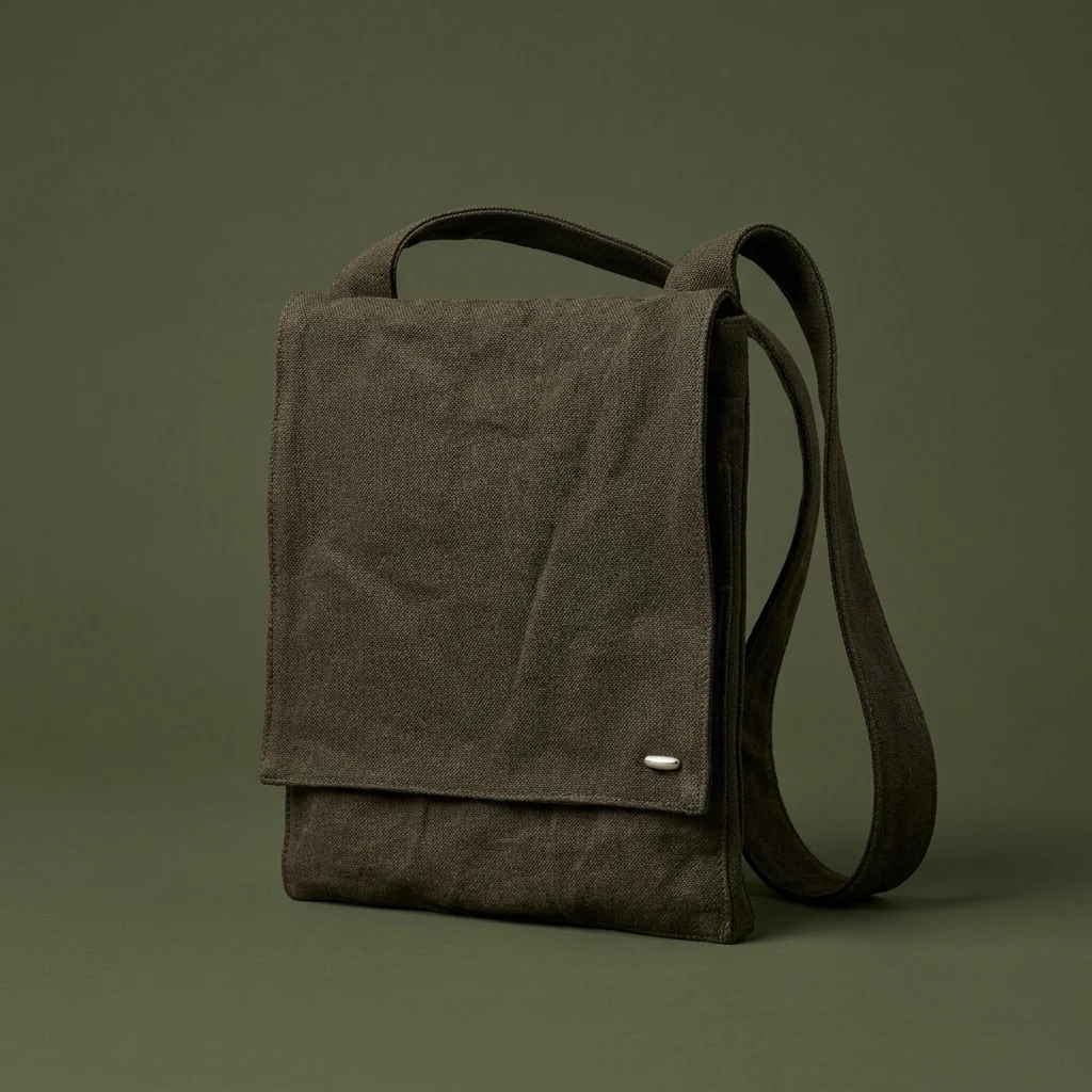 Our Legacy Slack Bag - Dry Olive Airy Linen