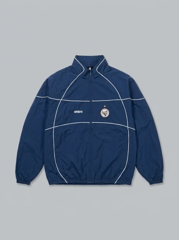 Palace Pro Team Piped Shell Jacket Navy