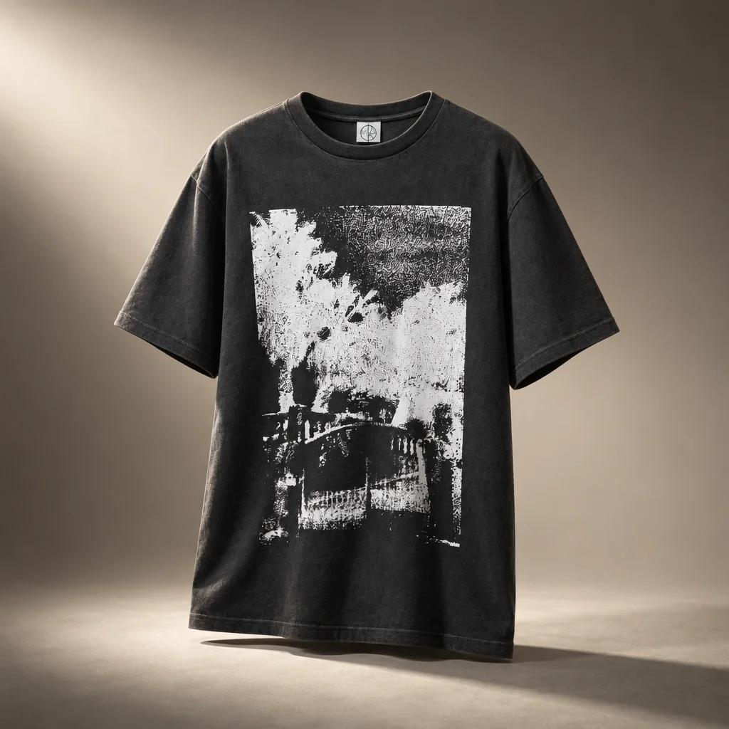 Polar Skate Co. x Ebou Sanyang Badalona Band T-Shirt - Silver Black