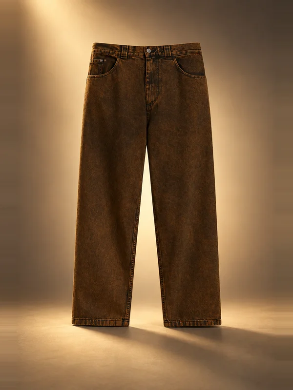 Polar Skate Co. x Ebou Sanyang Big Boy Jeans - Orange Black