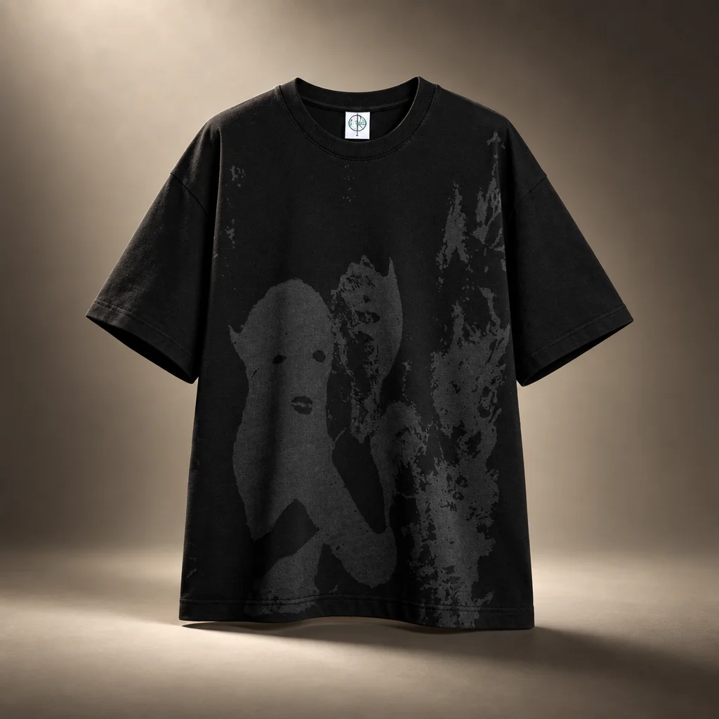 Polar Skate Co. x Ebou Sanyang Cuddle Dari T-Shirt - Black