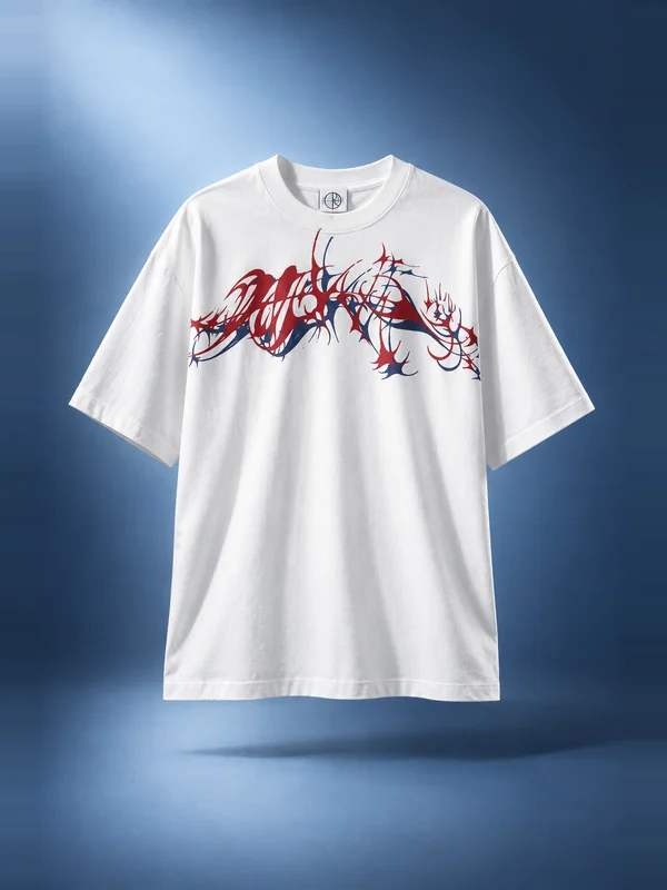 Polar Skate Co. x Ebou Sanyang Tribal Dari T-Shirt - White