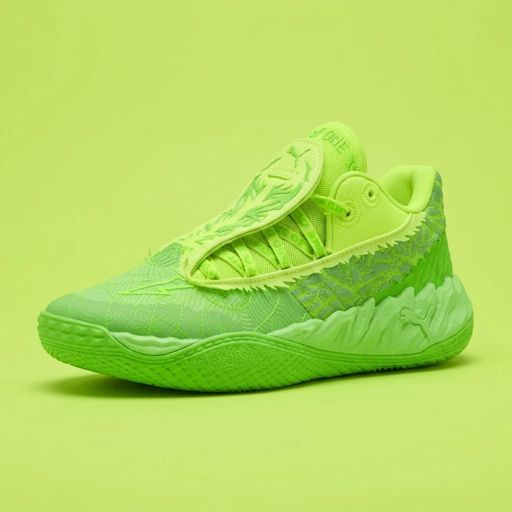 PUMA MB.05 Low Grade School Green/Green