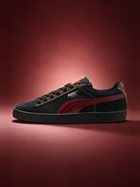 PUMA Suede Built & Earned II Black/Team Regal Red/Inky Blue