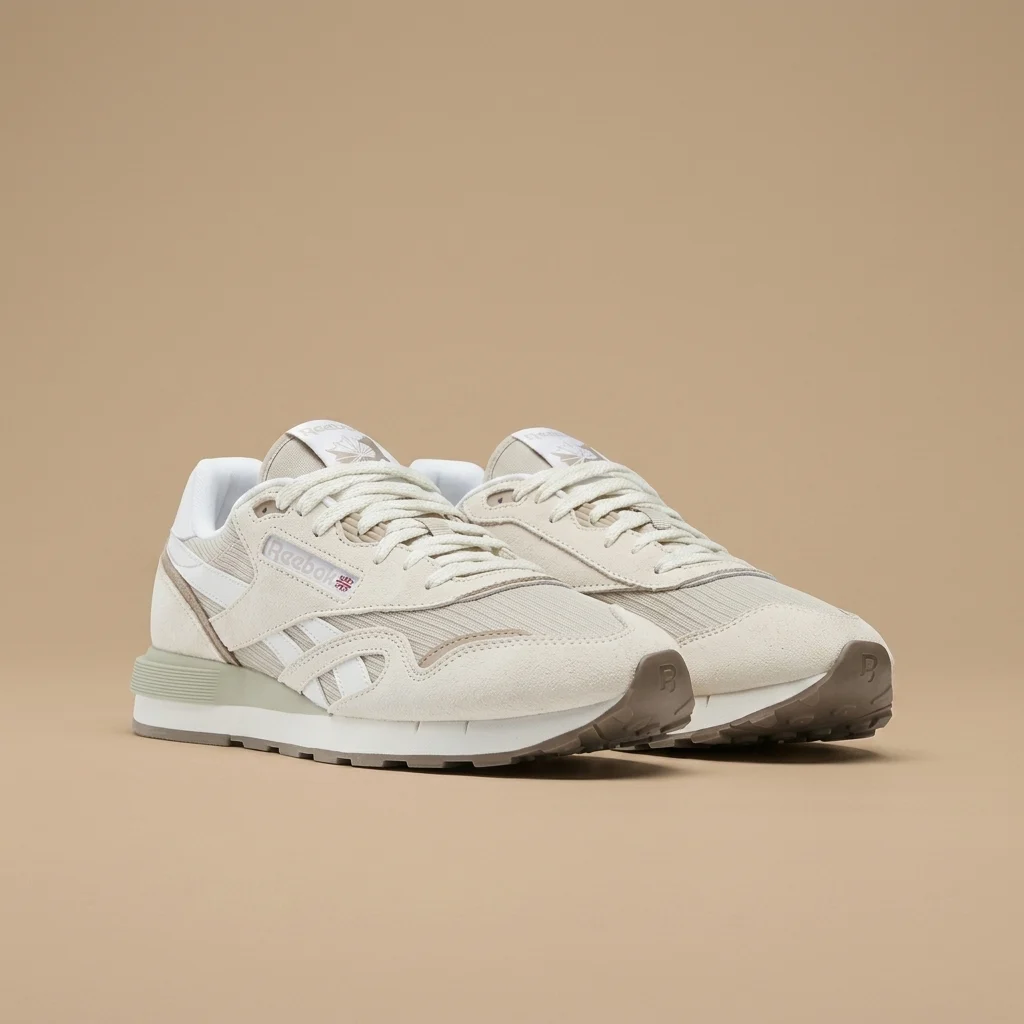 Reebok Classic Nylon 89 Shoes Vintage Chalk/Mineral Grey/Chalk