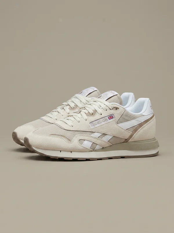 Reebok Classic Nylon 89 Shoes Vintage Chalk/Mineral Grey/Chalk