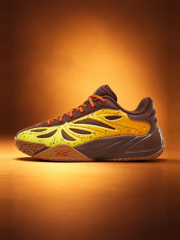 Reebok Reese's x Angel Reese 1 Basketball Shoes Brown/Orange/Yellow