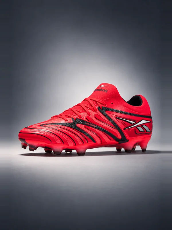 Reebok Sidewinder 26 Elite Firm Ground Cleats Neon Cherry/Rival Red/Black