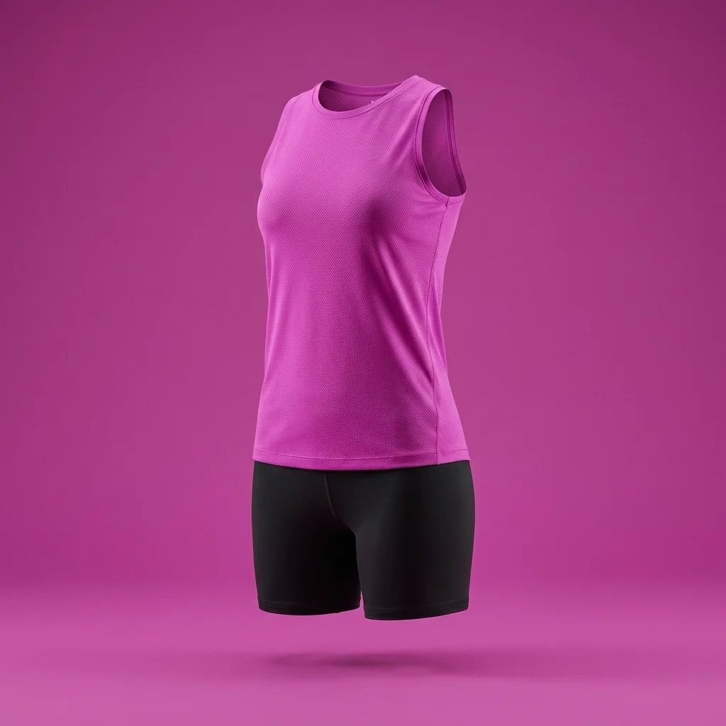 Reebok Women's Marled Performance Tank Top - Vector Virtual Pink Heather