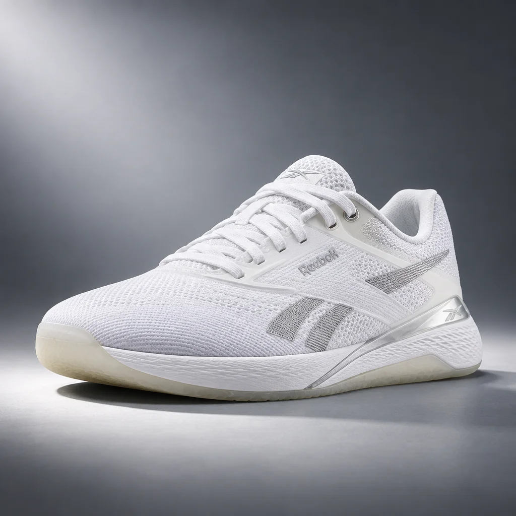 Reebok Women's Nano X5 Training Shoes Ftwr White/Barely Grey/Silver Metallic