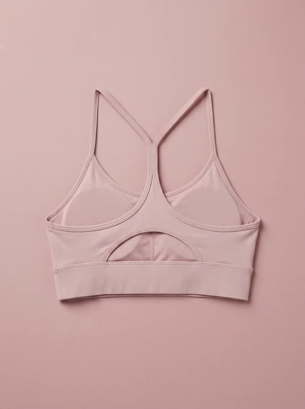 Reebok Women's Strappy Sports Bra Muted Mauve