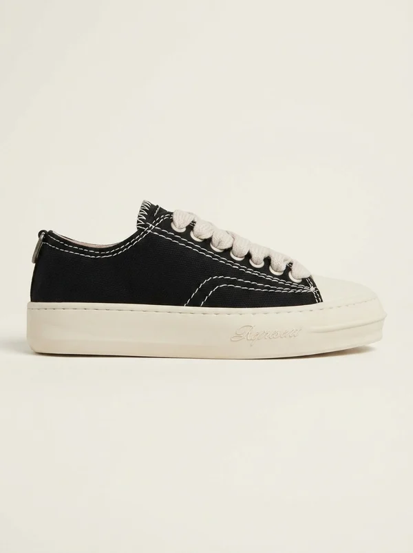 Represent Black Rep-Cap Sneakers