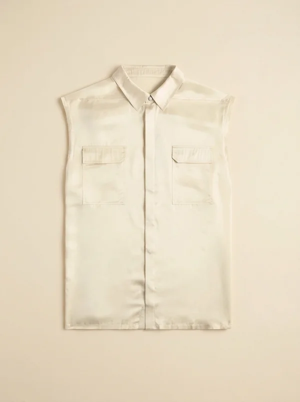 Rick Owens Camicia Senza Maniche Jumbo Sl Outershirt - Dinge