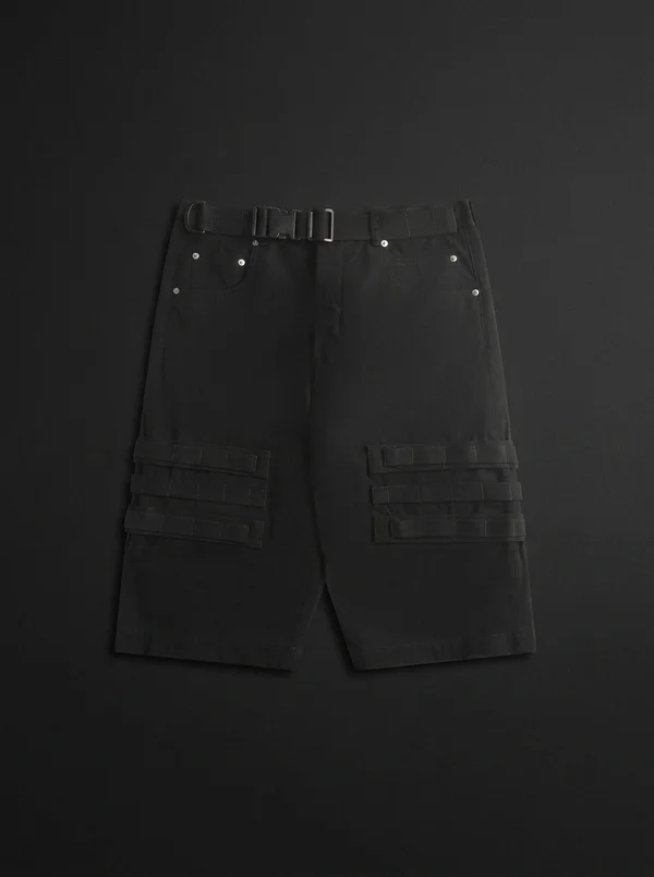 Rick Owens Cargo Geth Short - Black