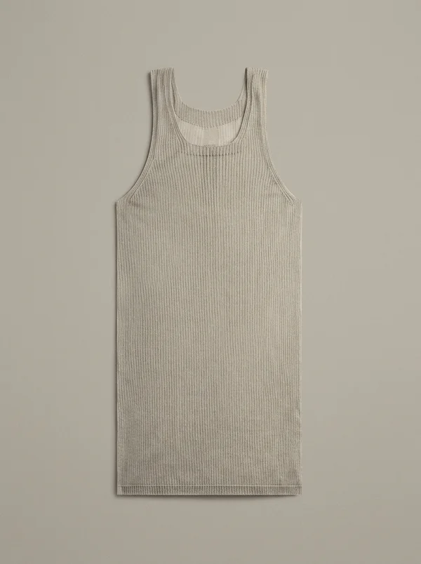 Rick Owens Knit Tank - Pearl