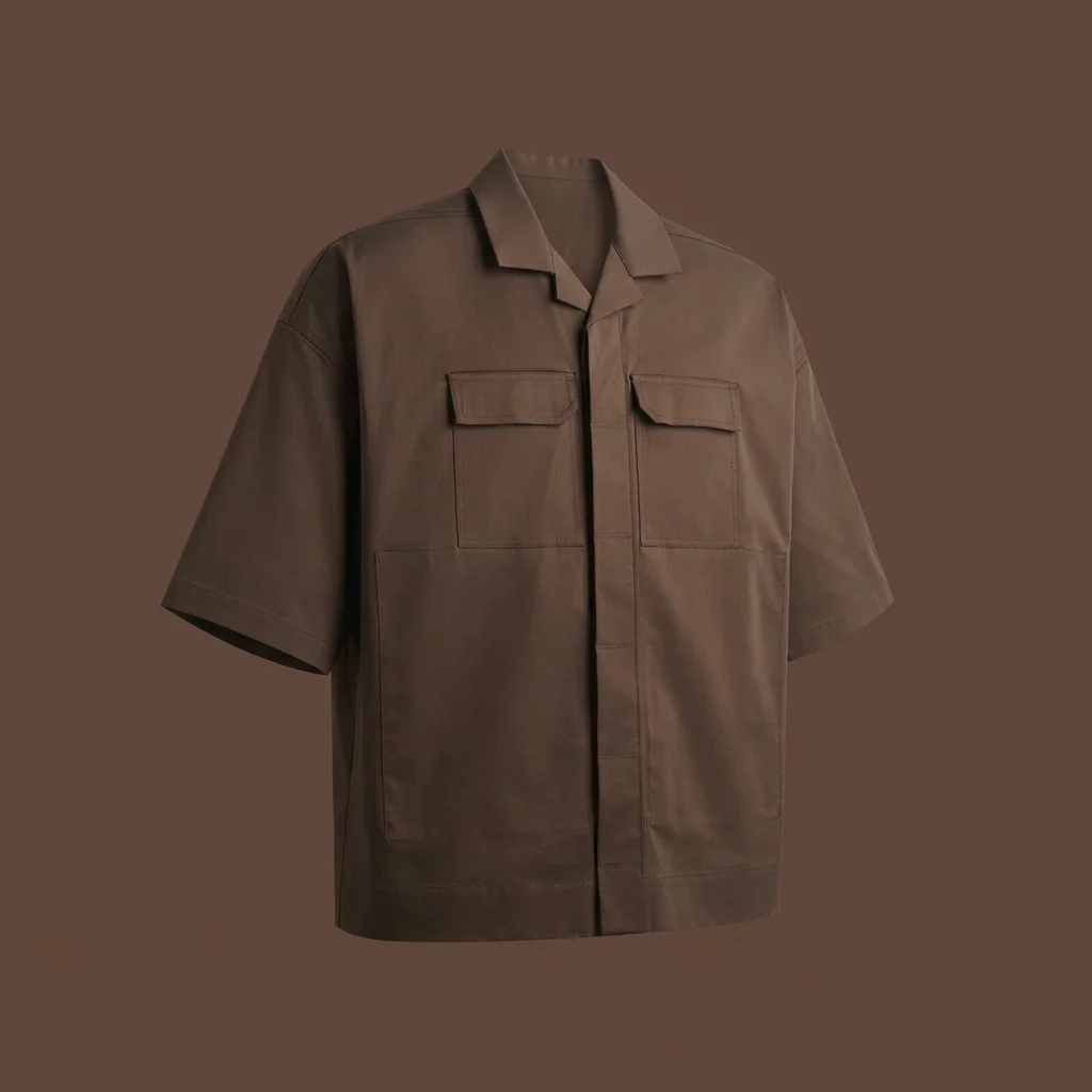 Rick Owens Magnum Tommy Shirt - Dark Dust