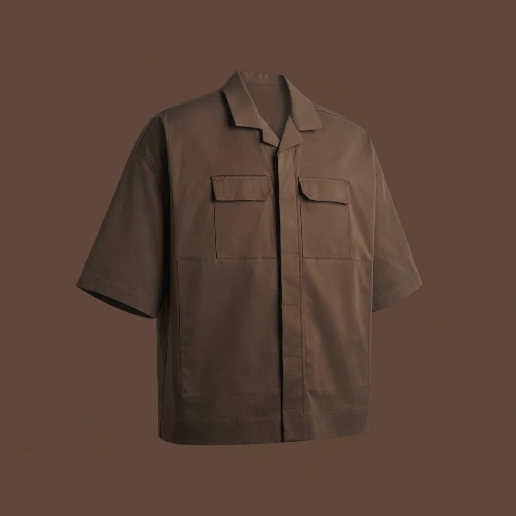 Rick Owens Magnum Tommy Shirt - Dark Dust