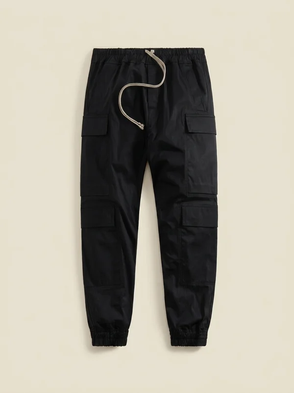 Rick Owens Mastodon Megacargo Pants - Black
