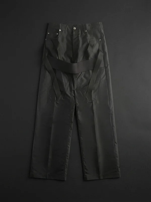 Rick Owens Megastrapped Geth Jean - Black