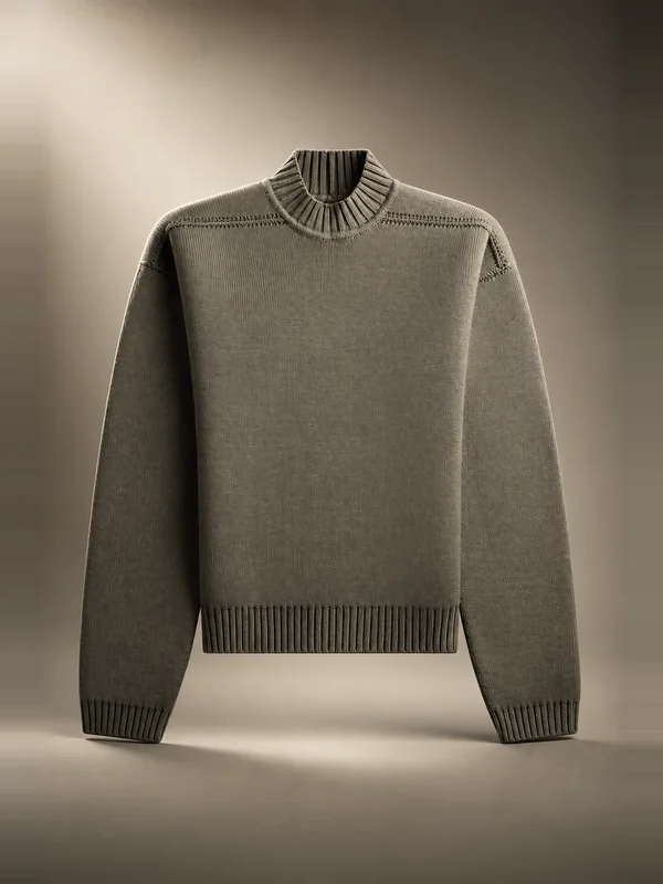 Rick Owens Tommy Lupetto Sweater - Dust / Natural