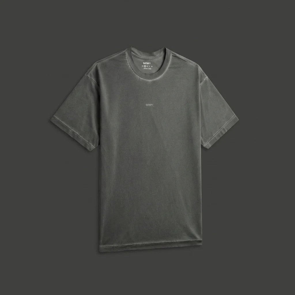 Satisfy AuraLite™ Tee - Pigment Black