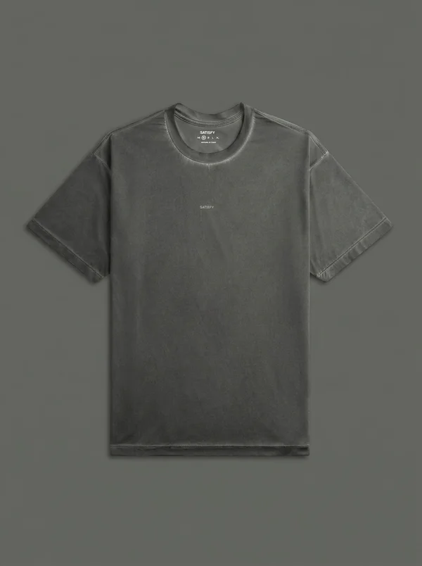Satisfy AuraLite™ Tee - Pigment Black