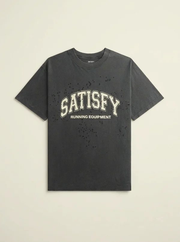 Satisfy MothTech™ Tee - Aged Black