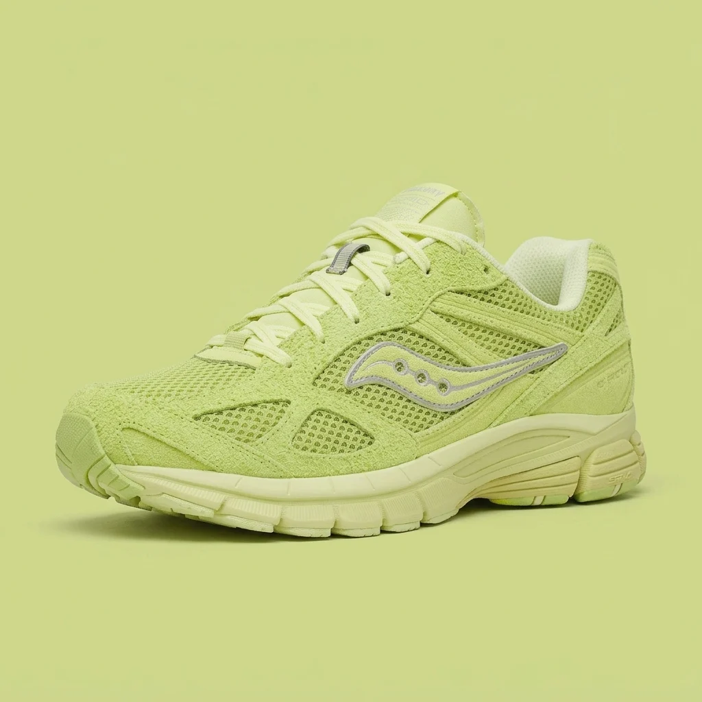 3sixteen X Saucony Guide 7 v7.3 Lime/Raffia