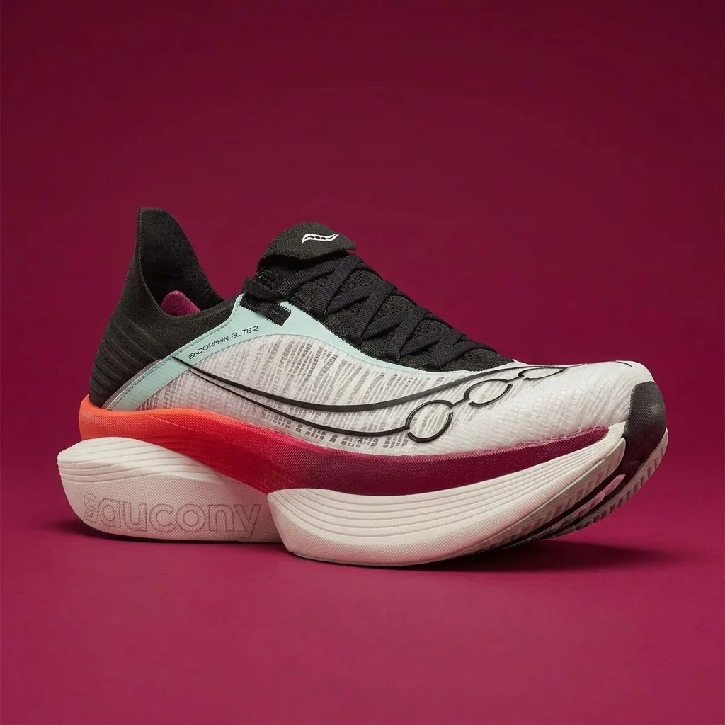 Saucony Endorphin Elite 2 White | Crimson