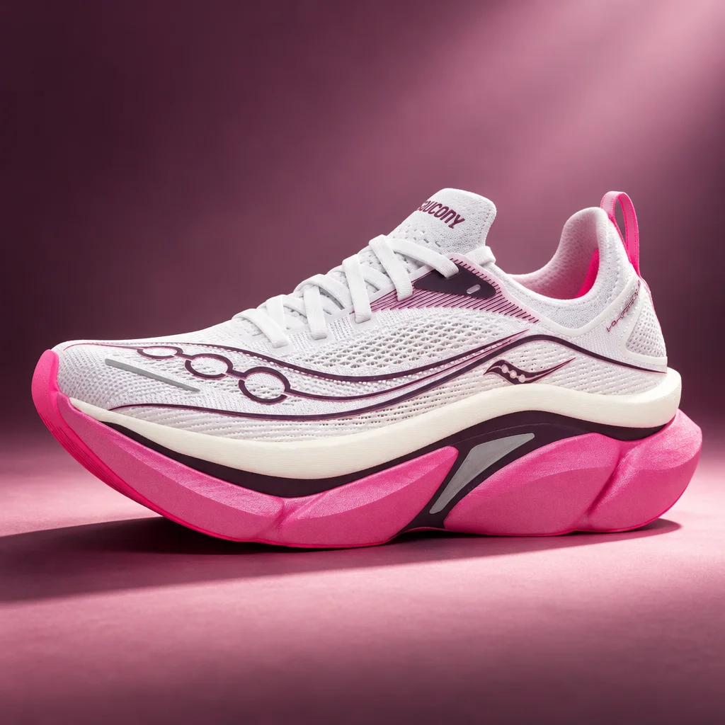 Saucony Endorphin Elite 3 White | Eggplant