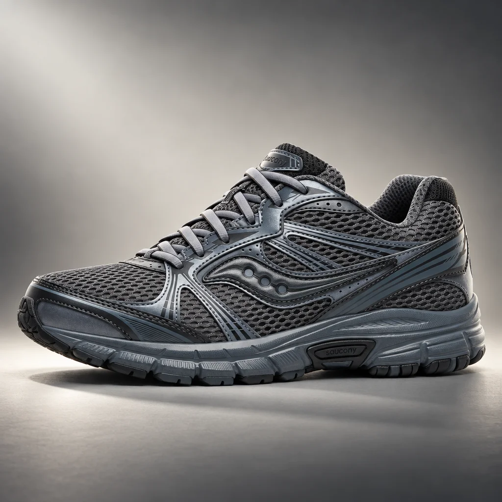 Saucony Grid Legacy — Gunmetal | Black