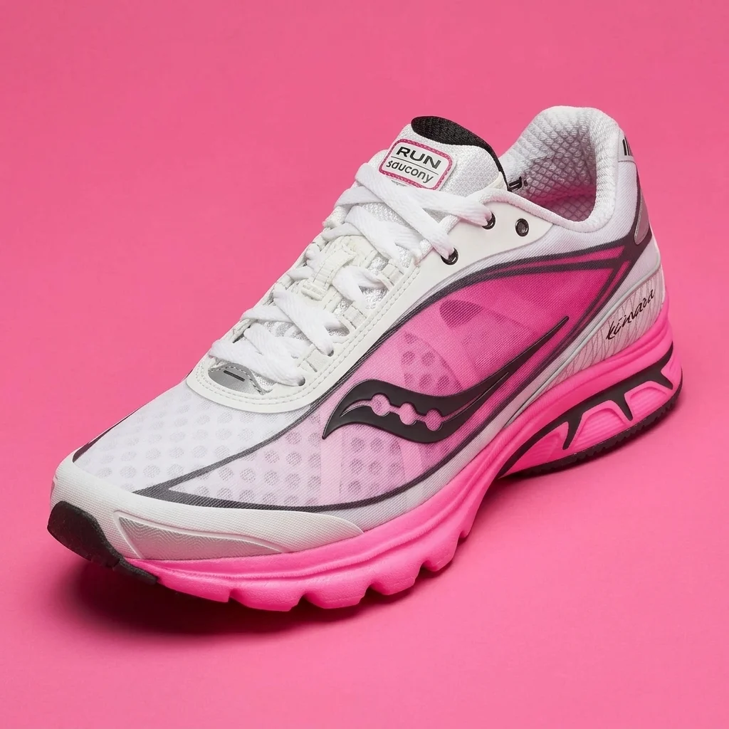 Saucony Kinvara 1 ViZiPink | White