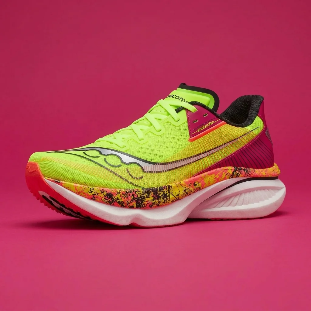 Saucony Men's Endorphin Azura Hi Octane Citron | Black