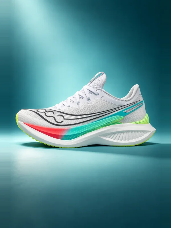 Saucony Men's Endorphin Pro 5 — White | Multi