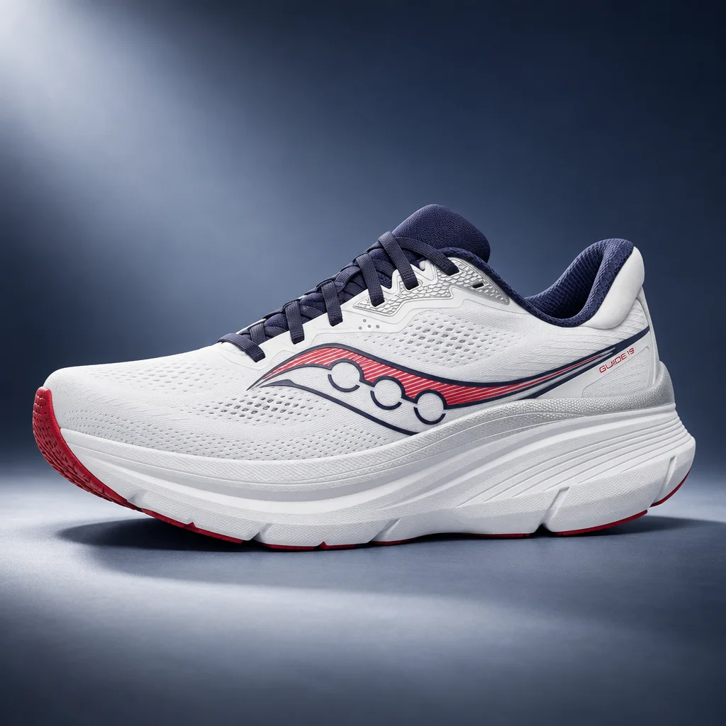 Saucony Men's Guide 19 — White | Silver